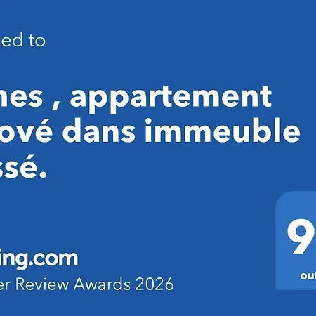 , Renove Dans Immeuble Classe. Apartmán Nîmes