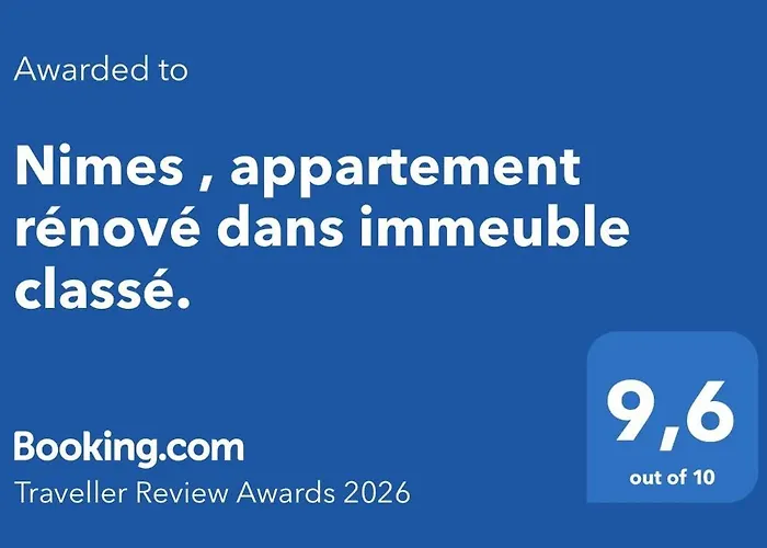 , Renove Dans Immeuble Classe. Daire Nîmes